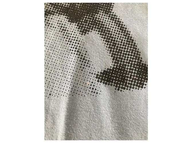 T-shirt Dior in cotone blu - vista 3