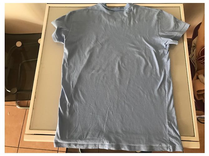 T-shirt Dior in cotone blu - vista 6
