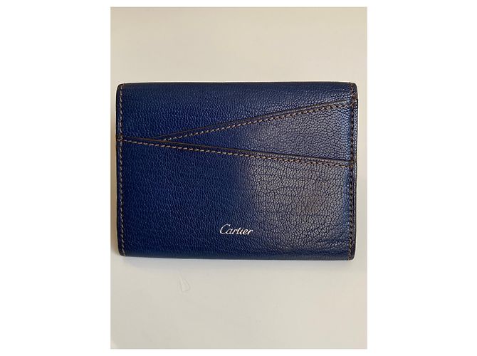 Cartier Purses, wallets, cases Blue - view 3