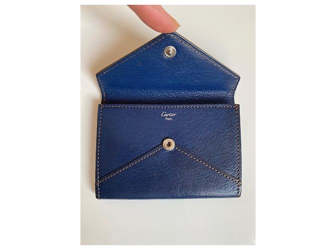 Cartier Purses, wallets, cases Blue - view 5