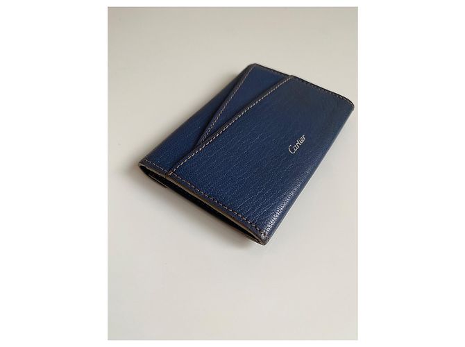 Cartier Purses, wallets, cases Blue - view 8