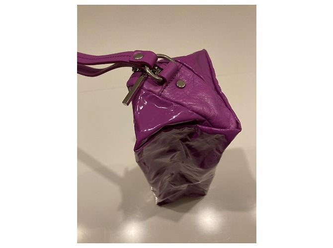 Issey Miyake L'iconica borsa Pleats Please viola Porpora - vista 11