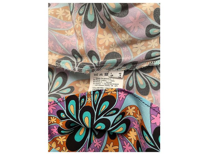 Top Pinko in Viscosa Multicolore - vista 6