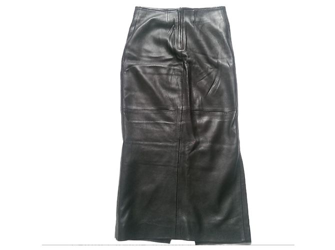 Falda de cuero Stella Forest Marrón Oscuro Talla 38 - vista 2
