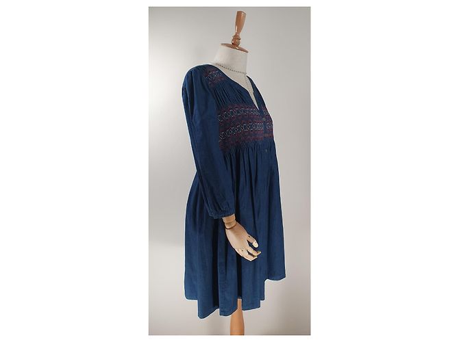 Vestido de algodón azul Odd Molly XL Multicolor - vista 3