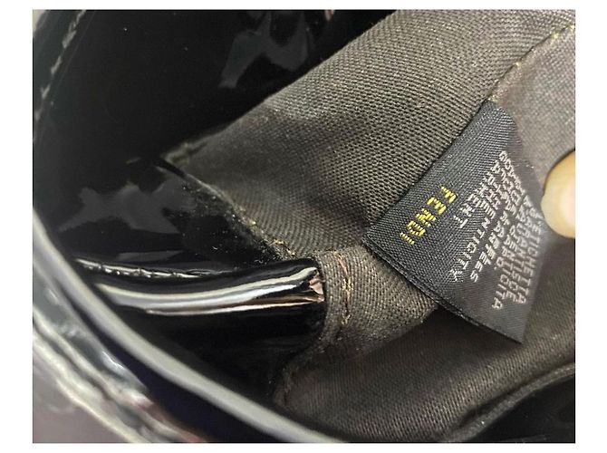 B Bag Fendi Zucca B Tasche Monogramm Kalbshaar Braun - Ansicht 3