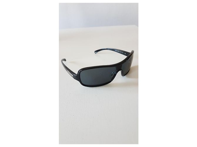 Occhiali da sole Prada Modello Maschera Neri Metallo Nero - vista 8