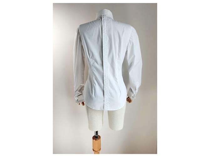 Camisa de algodón Peuterey blanca Blanco - vista 3