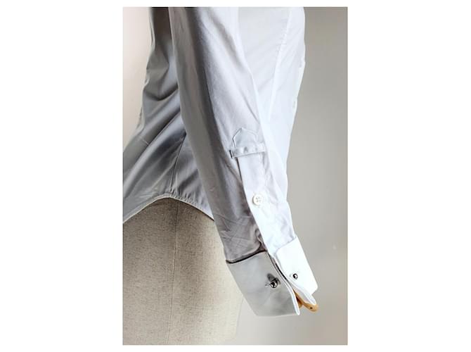 Camisa de algodón Peuterey blanca Blanco - vista 5