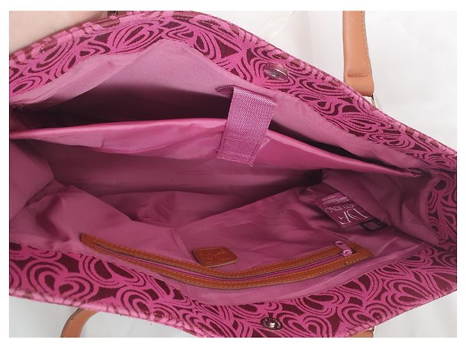 Diane Von Furstenberg DVF Studio Handtasche aus Leder und Stoff Mehrfarben - Ansicht 5