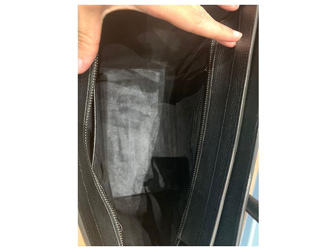 Borsa a mano Céline Luggage in pelle nera Nero - vista 7