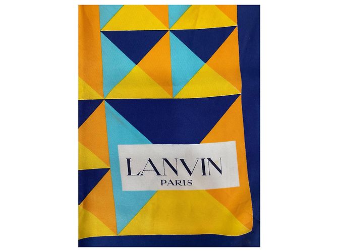Lanvin Seidenschal mehrfarbig Mehrfarben - Ansicht 2