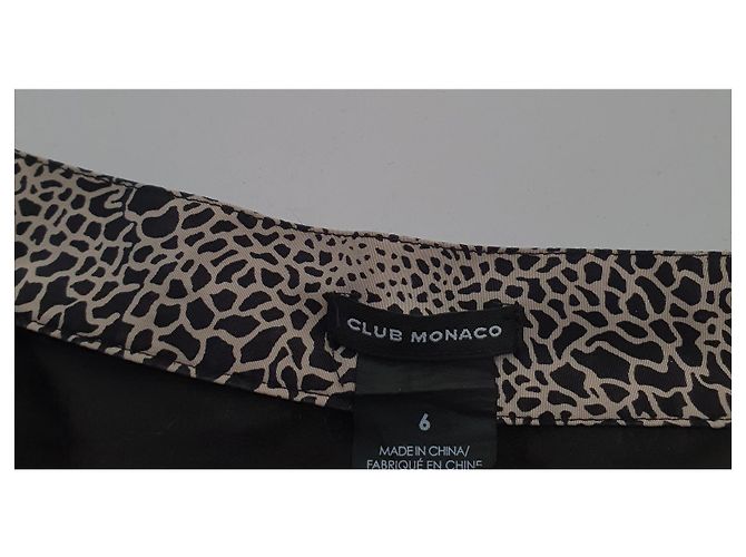 Falda de seda Club Monaco Multicolor - vista 4