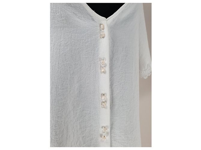 Camicia bianca SéZane Bianco - vista 2