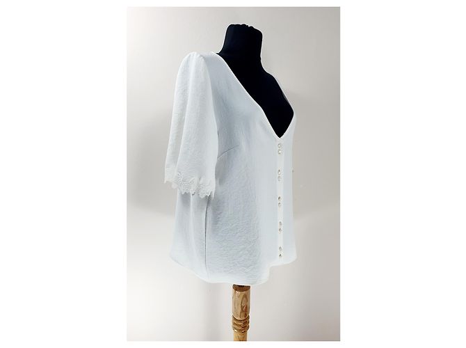 Camicia bianca SéZane Bianco - vista 3