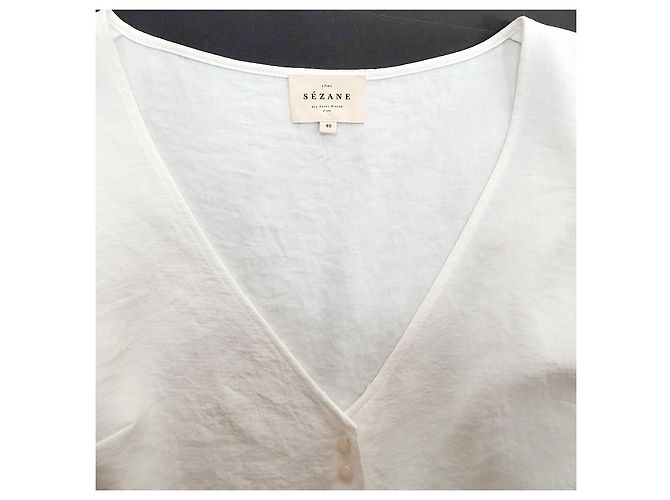 Camicia bianca SéZane Bianco - vista 6