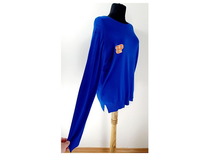 Baum und Pferdgarten Blusa jersey azul de viscosa L - vista 2