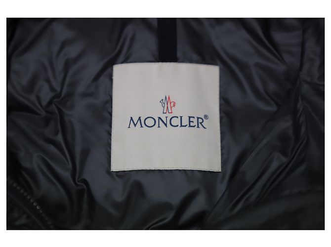 Abrigo Moncler Euphemia con chaleco acolchado en lana virgen gris - vista 8
