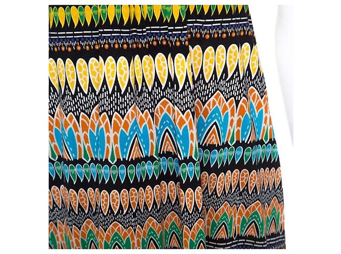 Diane Von Furstenberg DvF trägerloses Maxikleid aus Farrin-Seide Mehrfarben - Ansicht 6