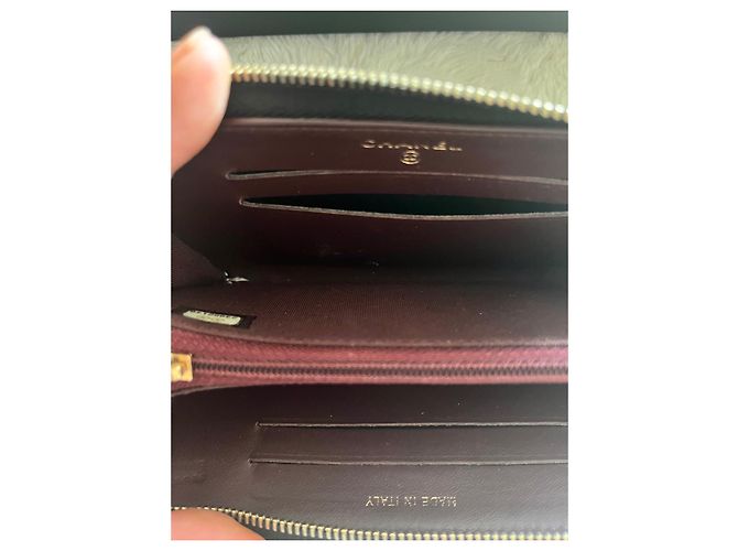 Mademoiselle Billetera de Chanel 2.55 Amuletos de la suerte Negro - vista 7
