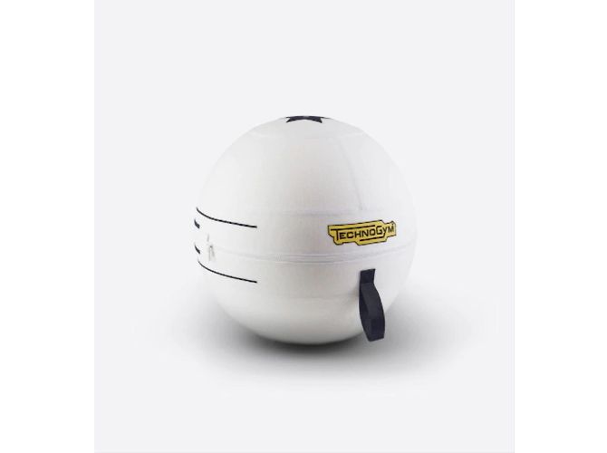 Ballon de gymnastique Technogym Logo blanc en édition limitée pour le yoga 128DIOR - vue 10