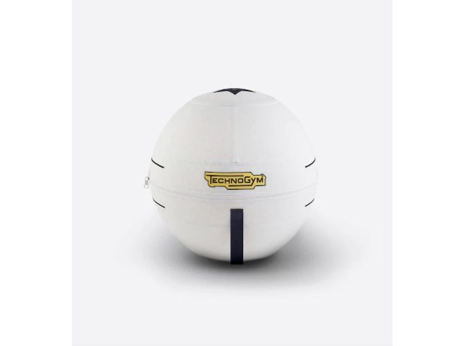 Ballon de gymnastique Technogym Logo blanc en édition limitée pour le yoga 128DIOR - vue 11