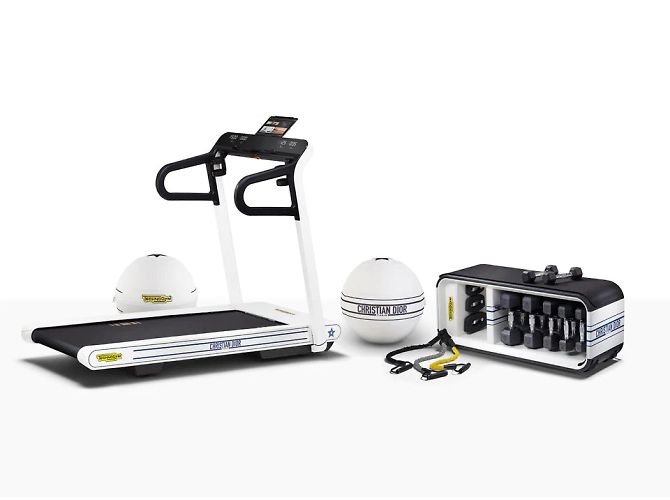 Ballon de gymnastique Technogym Logo blanc en édition limitée pour le yoga 128DIOR - vue 4