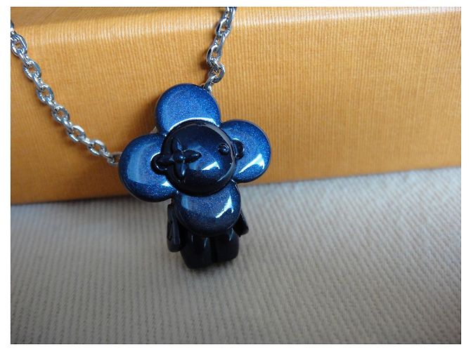 Louis Vuitton collar VIVIENNE Azul - vista 2