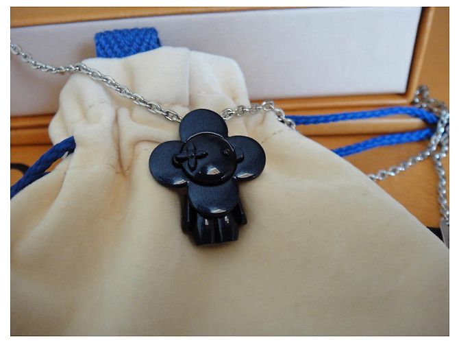 Louis Vuitton collar VIVIENNE Azul - vista 4