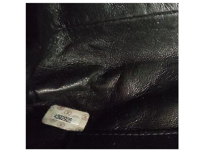 Chanel Vintage Tasche Dunkelblau - Ansicht 6
