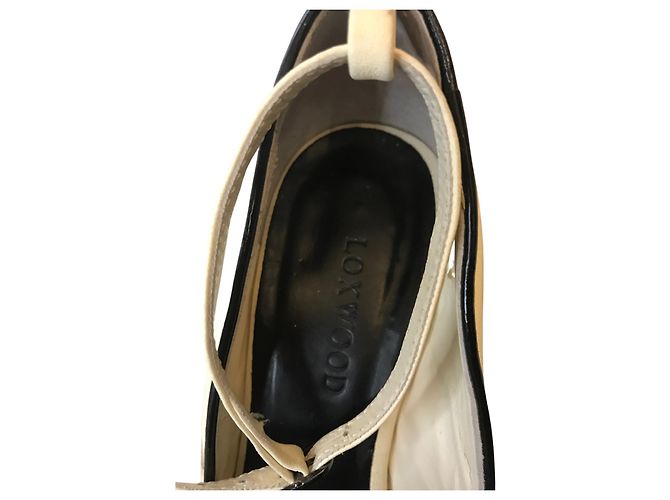 Autre Marque Loxwood-Lederpumps Aus weiß - Ansicht 12