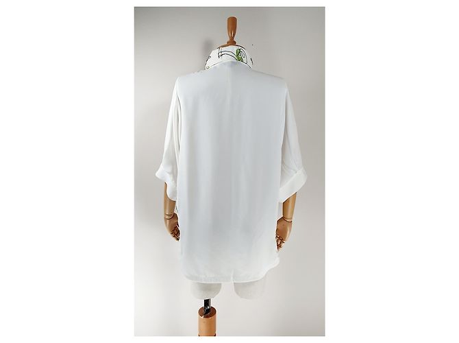Autre Marque Donna Hiu Embroidered Short Sleeve Jacket White Multi Multiple colors - Ansicht 3