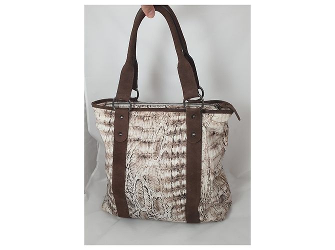 Marc Cain Handbag Leather and Synthetic Multi Color Multiple colors - view 3