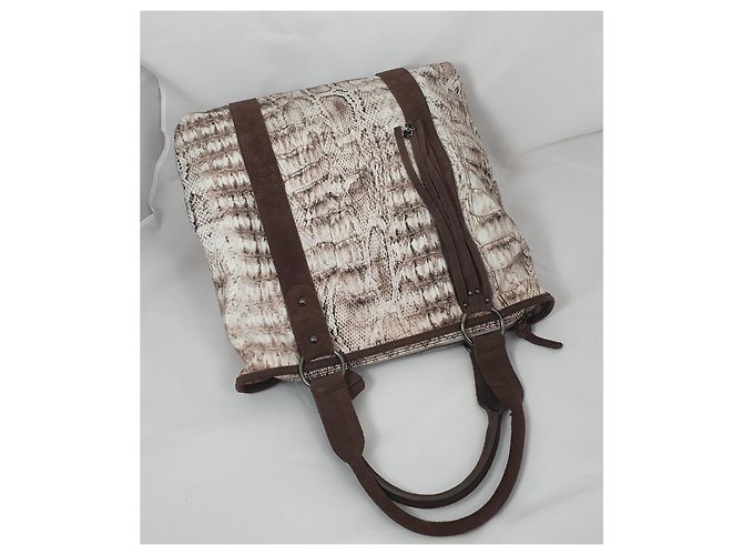 Marc Cain Handbag Leather and Synthetic Multi Color Multiple colors - view 4