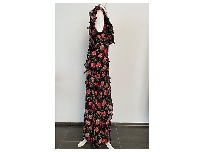 R13 Kleid aus schwarzer Seide - Ansicht 5