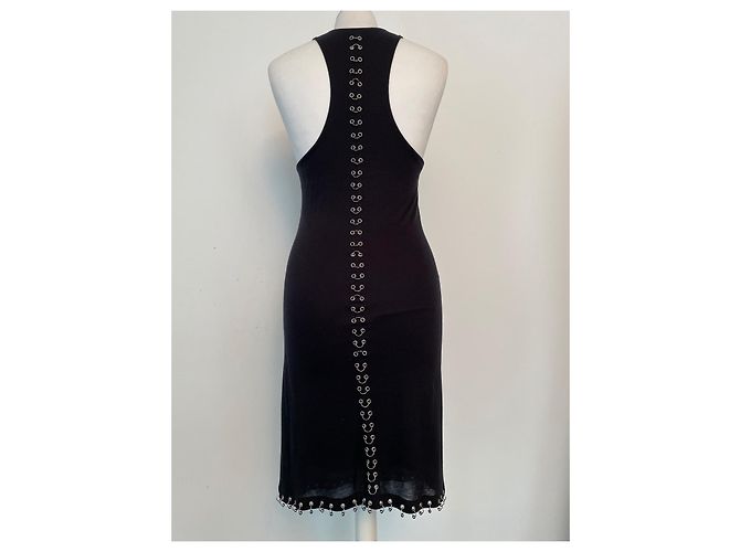 Mcq Kleid schwarz Lyocell - Ansicht 3