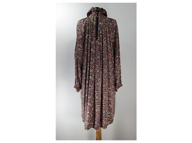 Noa Noa Edition Blumenkleid aus Viscose Mehrfarben - Ansicht 4