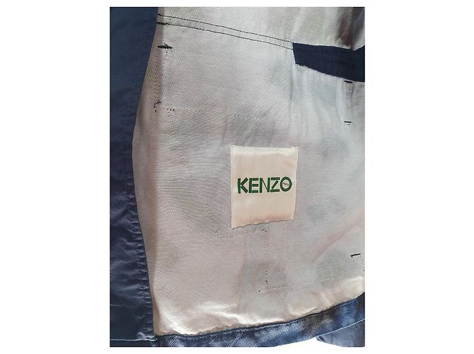 Giacca Kenzo in cotone blu - vista 7