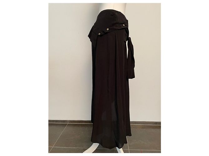 Falda de seda Faith Connexion negra Negro - vista 8