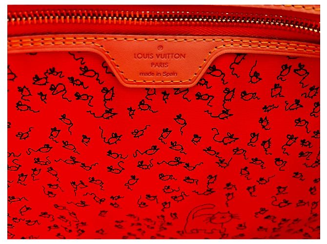 Louis Vuitton Catograma Neverfull MM Castaño - vista 12