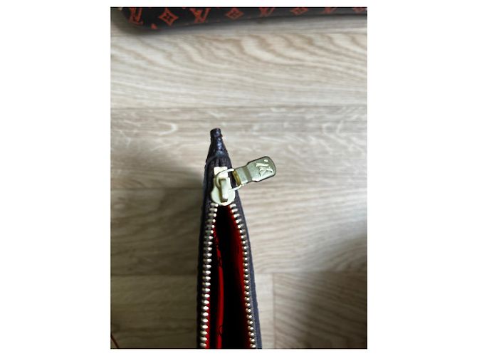 Louis Vuitton Catograma Neverfull MM Castaño - vista 16
