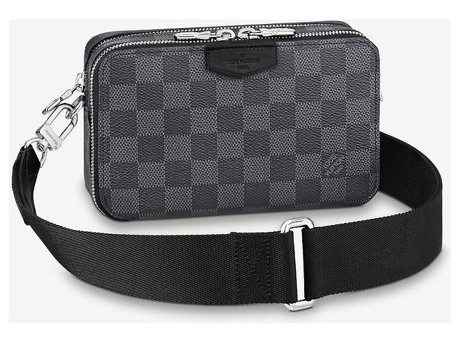 Louis Vuitton Portafoglio indossabile LV Alpha nuovo Grigio - vista 4