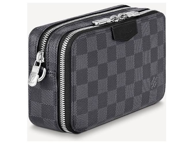 Louis Vuitton Portafoglio indossabile LV Alpha nuovo Grigio - vista 5