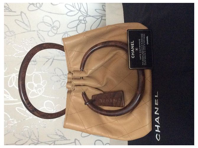 CHANEL Lammfell Hellbraun - Ansicht 2