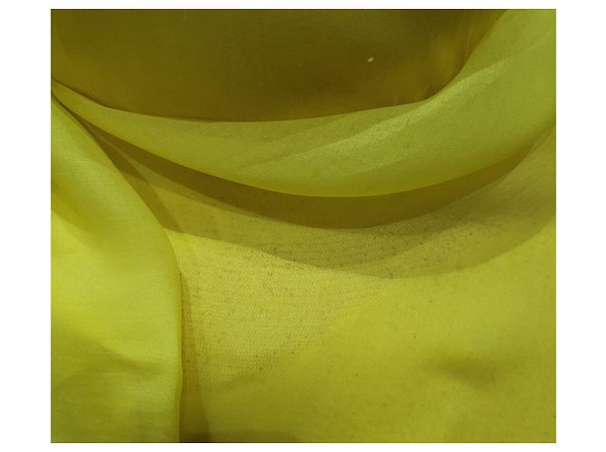 Autre Marque VENDIMIA 60s sombrero de seda amarillo - vista 10