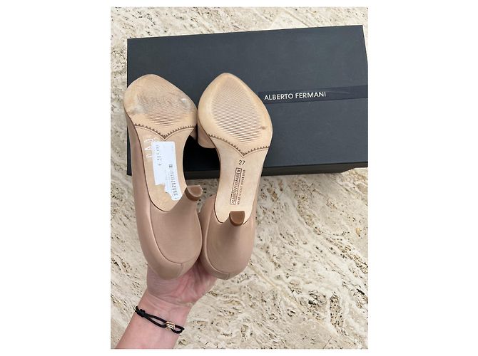 Alberto Fermani Tacchi Beige - vista 3