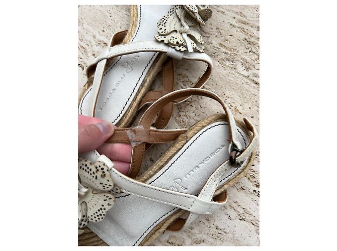 Tosca Blu Sandalen Weiß 37 - Ansicht 6