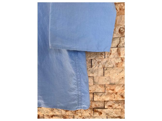 Blusa Forte Forte de algodón azul - vista 6