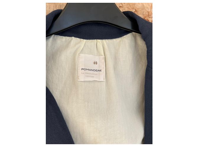 Pomandère Abrigos, Ropa de calle Azul - vista 2