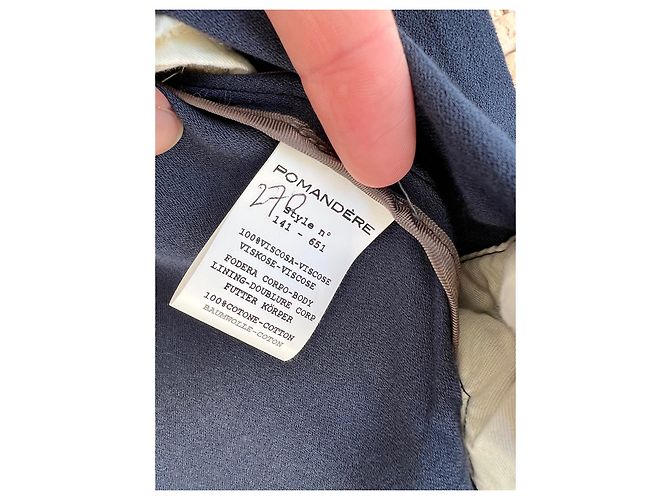 Pomandère Abrigos, Ropa de calle Azul - vista 4
